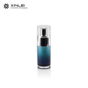 30ml Gradient Blue Skincare Packaging Airless Bottle Plastic Container