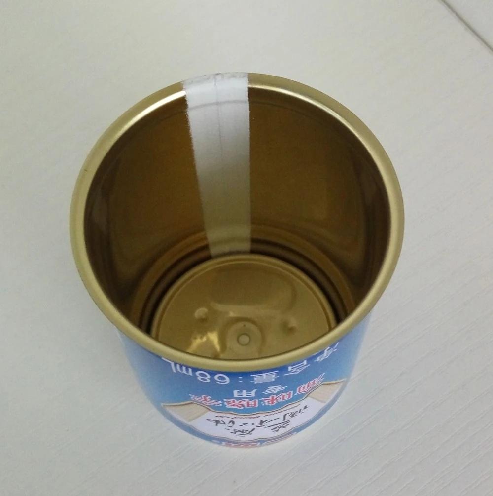 Wholesale 202X214 BPA-Free Empty Tin Cans for Oil Water Beverage Coffee Packing