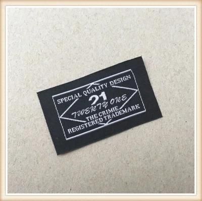 Customized Newest Satin Woven Label for Clothing