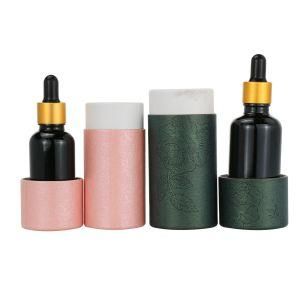 Cosmetic Package Printing Logo Paperboard Cylinder Round Perfume Custom Cardboard Paper Tube Packaging Box