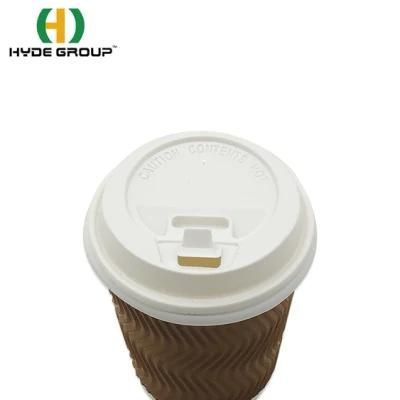 PLA 100% Biodegradable Hot Coffee Beverage Cups Lid
