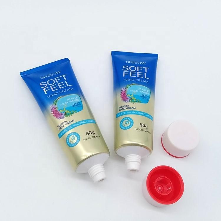 Plastic Tube with Screw Cap for Hand Cream Toothpaste Tube