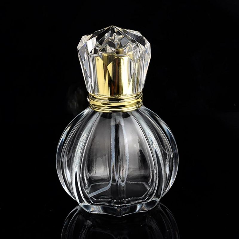 50ml Portable Clear Travel Refillable Atomizer Spray Perfume Glass Empty Bottle Portable Transparent Compact Size Refillable