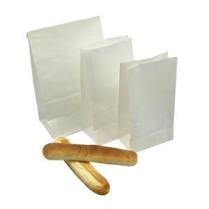 Flat Bottom Greaseproof Paper Bags Brown Paper Snack Bags Cookie Bags Popcorn Bags