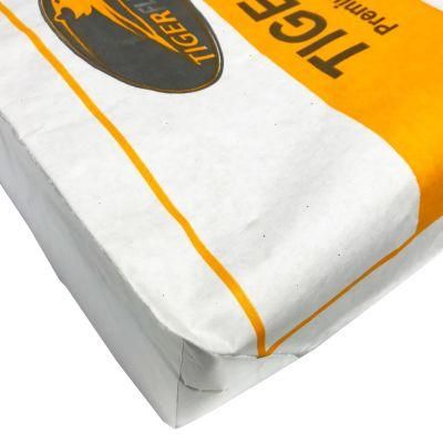 Wholesale Kraft Paper Laminated PP Woven 25 Kg Empty Cement Valve Bag