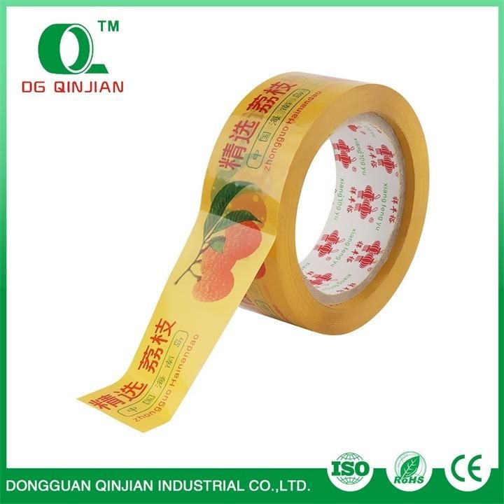 OEM Printed 30mm Transparent Adhesive Packing Tape