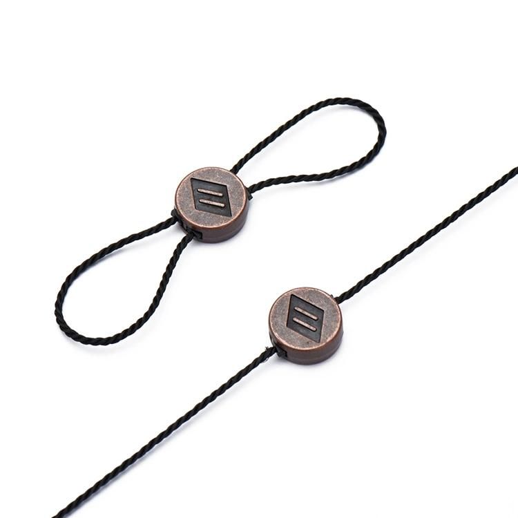 Garment Metal Seal Tag with Wax String Hang Tag (DL115-1)