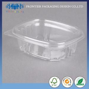 12oz Pet Plastic Fruit Salad Packaging Box Clamshell