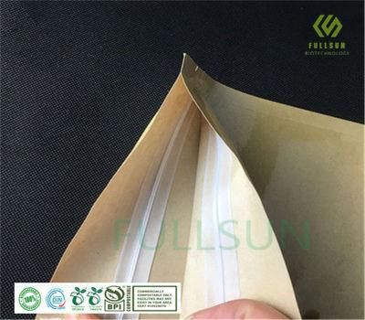 Biodegradable Kraft Paper PLA Film Packaging Paper Bag
