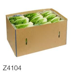 Z4104 Lettuce Carton Box Corrugated Carton Customized Wholesale 1-12 Express/Fruit/Snacks Packaging Paper Box Postal Aircraft Box