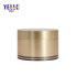 China Supplier Plastic Golden Color 100g 200g Cream Jar for Cosmetic Packaging