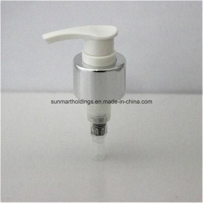 24410 Shiny Silver Lotion Pump for Cosmetic Packaging