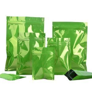 Stand up Aluminum Foil Zipper Without Printing Wholesale Food Packaging Zipper Bags