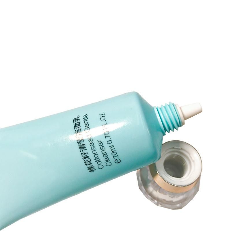Small Empty Cosmetic Squeeze Tube Cosmetic Packaging Long Nozzle Tube