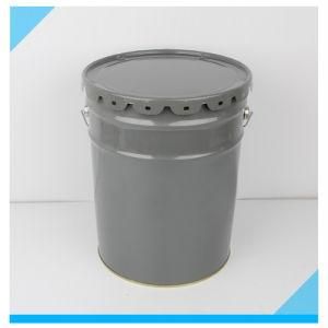 Metallic Steel Bucket_20liters_for Paint