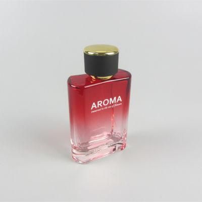Wholesale 100ml Black Colour Glass Perfume Bottle with Spray Cap