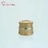 15g Empty Plastic Cream Jar for Beauty Products with Silver Line