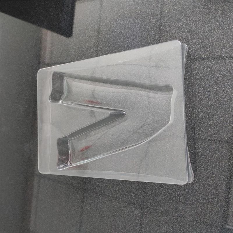 Custom Plastic Products Supplier V Shape Inner Packaging Tray (PVC/PET/PS tray)