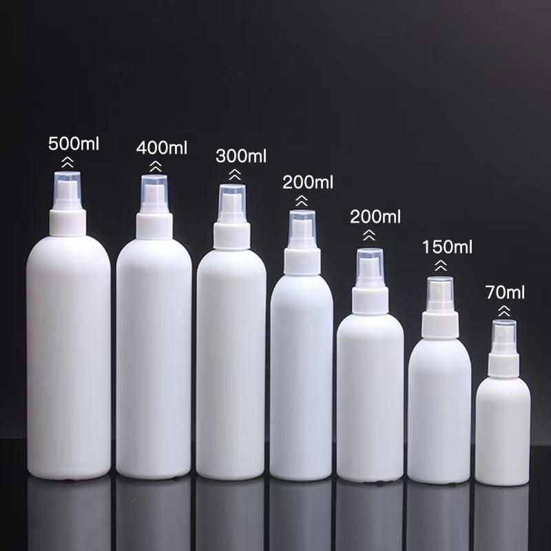Hotsale White HDPE Spray Bottles with Cap for Disinfectant