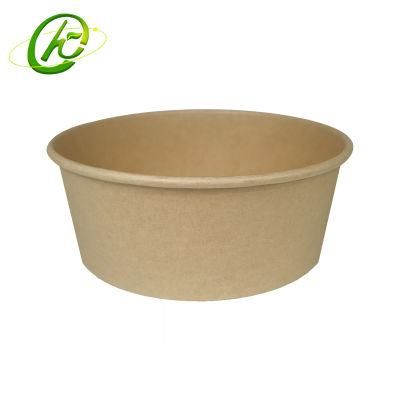 High Quality Disposable Factory Sale Kraft Paper Bowl for Salad