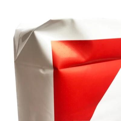 Logo Printing 25kg Flat Bottom Kraft Paper Valve Cement Sack Bag Cement Packaging Bag