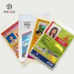 Pet Material Holographic Heat Seal Laminating Pouches for Sports