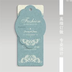 Custom Spot Color Printing Paper Tags Clothing Hang Tags Fancy Cutting Tags