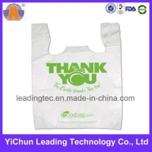 Biodegradable Handle Shopping OEM Plastic Packaging Bag