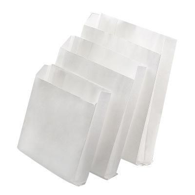 Heat Sealed Two Side Open Paper Bag for Food Burger Sandwich Packaging Bag