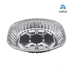 T455 Recycle Big Capacity Aluminum Foil Container for Barbecue