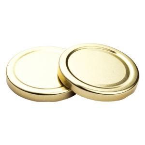 70mm Four Claws Gold Metal Lug Cap with Plastisol Liner