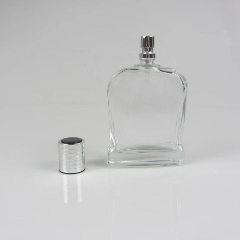 Custom 100 Ml Clear Glass Perfume Spray Bottles