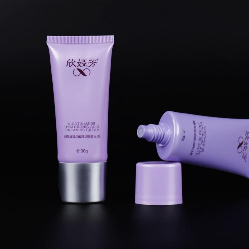 Custom Empty Eye Cream Packaging PE Tubes Skincare Squeeze Cosmetic Plastic Tube Hand Cream Tube