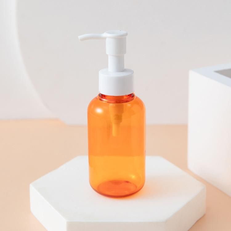 30ml 50ml 100ml Silk Screen Printing Provided Logo Customization Packaging Makeup Remover Washing Liquid Container Face Cleaning Oil Dispenser Pump Bottle