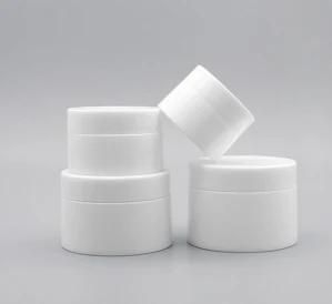 30g 50g 100g Whtie Round Double Layer Plastic Cream Jar