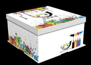Custom Ccnb/ Corrugated Board Litho Colour Printing Cake / Food Shipping Packaging Gift Box
