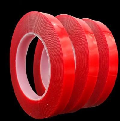 High Quality Pet Double Side Red Tape (JX)