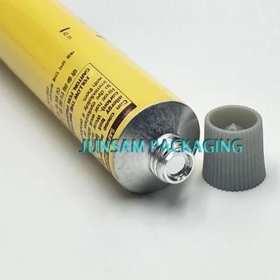 Hair Dye Cream Tube Pure Aluminum Packing Container China Factory Price Soft Metal
