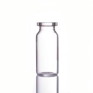 Transparent Tubular Medical Penicillin Cosmetic Ampoule Clear Glass Bottle for Freeze-Dried Powder