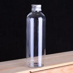250ml Pet Round Plastic Bottle with Aluminum Cap
