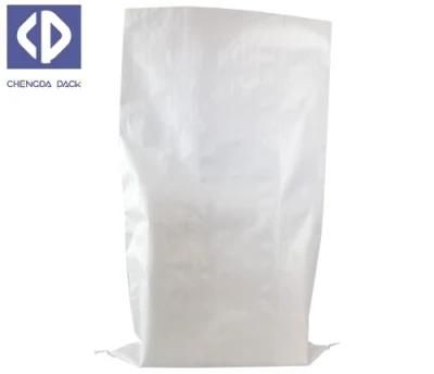 White PP Woven Laminated Sugar Bag Sack Sac 25 Kg 50 Kg Woven Polypropylene Rice Bag Wheat Flour Bag