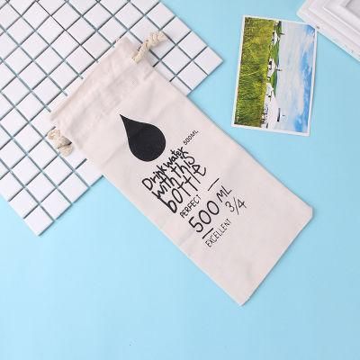 Canvas Coffee Cup Sleeve Bag with Customized Logo