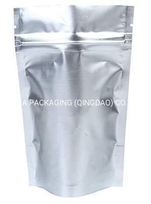 Moisture-Proof Plastic Bags/Stand up Anti-Static Bags Food Grade with Zipper and Tear Notches/Clear Windows