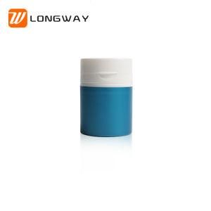 30ml Plastic Flip Top Cap Blue Airless Bottle