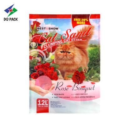 Custom Printed Food Packaging Bags Three Side Seal Bag Cat Food Bag Plastic Bag