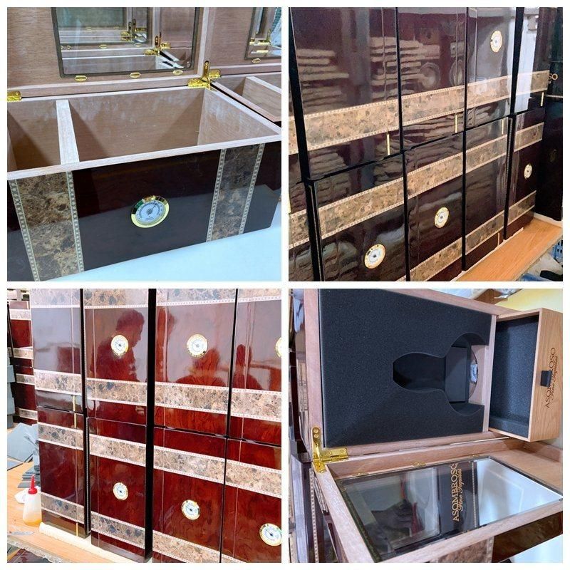 Customized High Quality Wooden Arch Design Watch Package Box Luxury Brand Watch Presentation Box