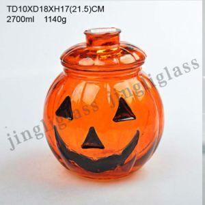 Halloween Style Glass Jar / Storage Glass Jar