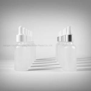 5ml 15ml 20ml 30ml 50ml 100ml Clear Frosted Glass Dropper Bottle for Cosmetics E Liquid E Juice