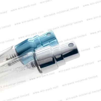 Custom Clear Small Sprayer Glass Bottle with Cap for Perfume 10ml 15ml 12ml 15mm