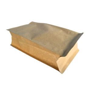Costom Prited Waterproof Stand up Kraft Paper with Clear Window
